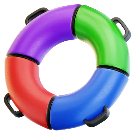 Rettungsring  3D Icon