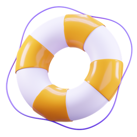 Rettungsring  3D Icon