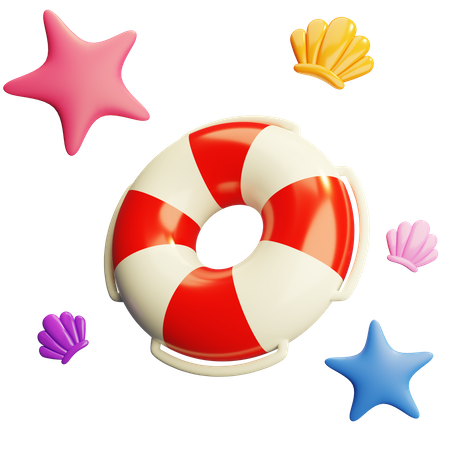 Rettungsring  3D Icon