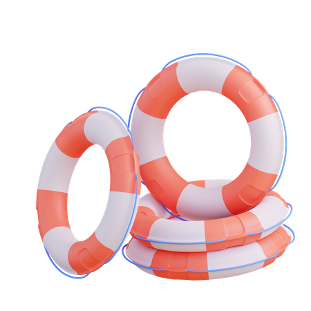 Rettungsring  3D Icon