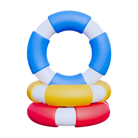 Rettungsring  3D Icon