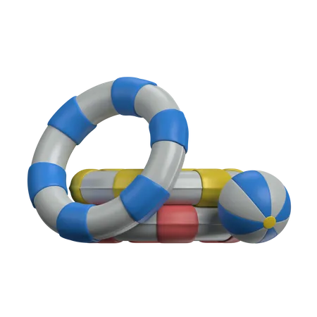 Rettungsring  3D Icon