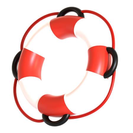 Rettungsring Notfall  3D Icon