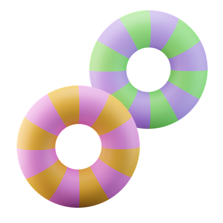 Rettungsschlauch  3D Icon