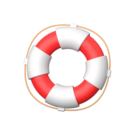 Rettungsschwimmer  3D Icon