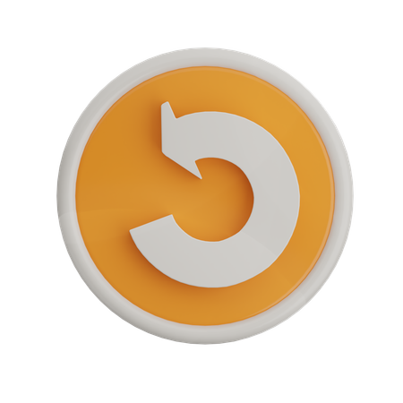 Return  3D Icon