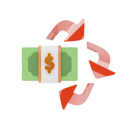 Return  3D Icon
