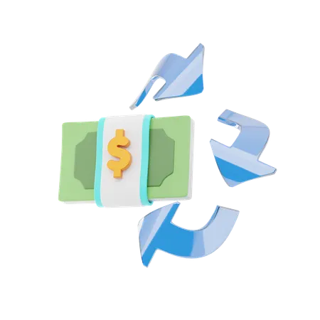 Return  3D Icon