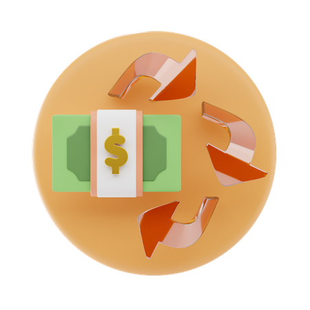 Return  3D Icon