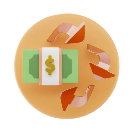 Return  3D Icon