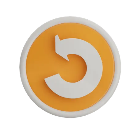 Return  3D Icon