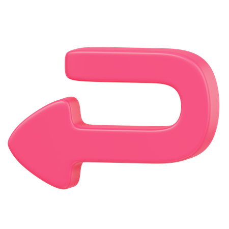 Return  3D Icon