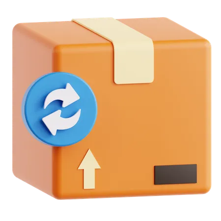 Return Delivery  3D Icon