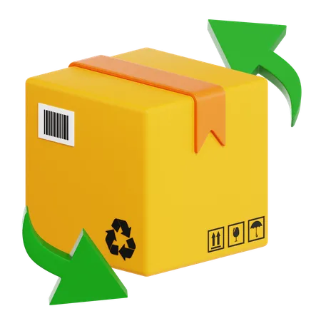 Return Delivery  3D Icon