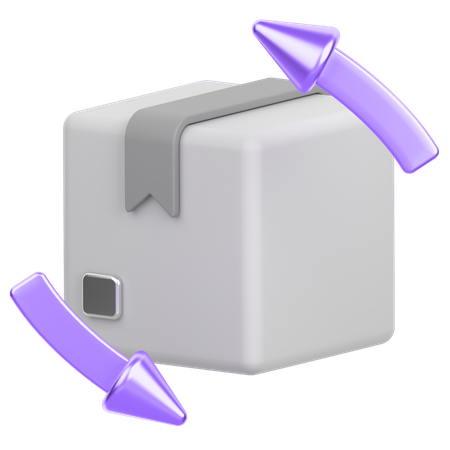 Return Delivery  3D Icon