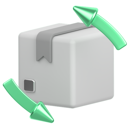 Return Delivery  3D Icon