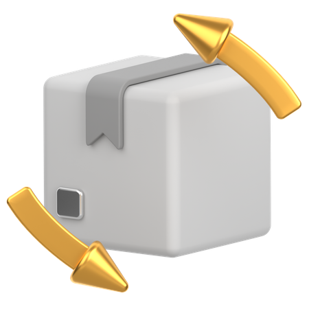 Return Delivery  3D Icon