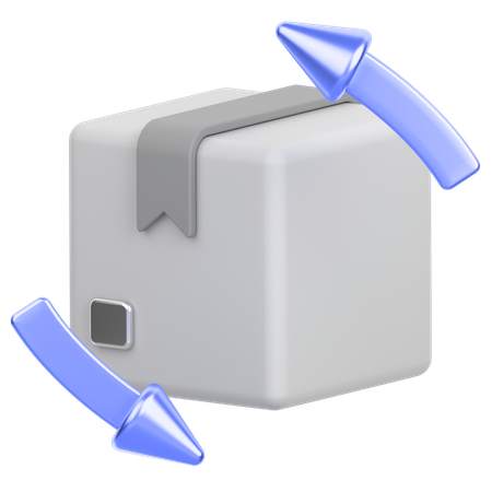 Return Delivery  3D Icon