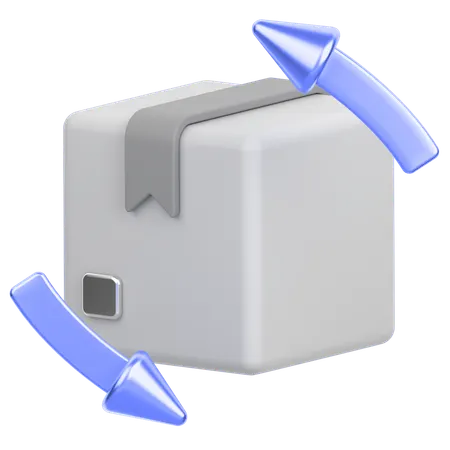 Return Delivery  3D Icon