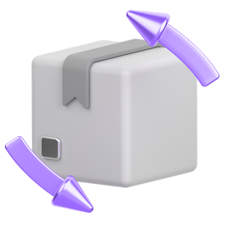 Return Delivery  3D Icon