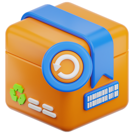 Return Delivery  3D Icon