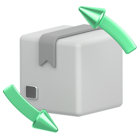 Return Delivery  3D Icon