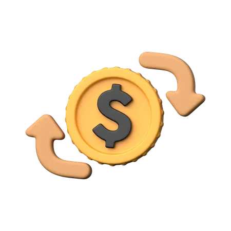 Return on Investment  3D Icon