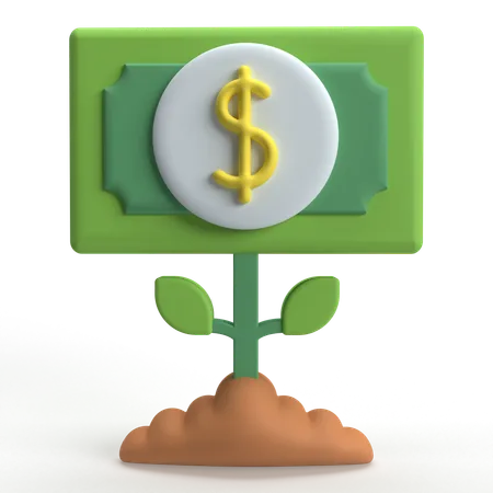 Return On Investment  3D Icon