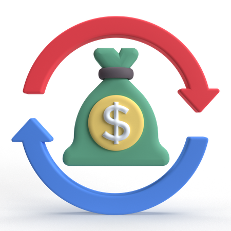 Return On Investment  3D Icon
