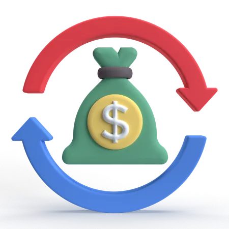 Return On Investment  3D Icon