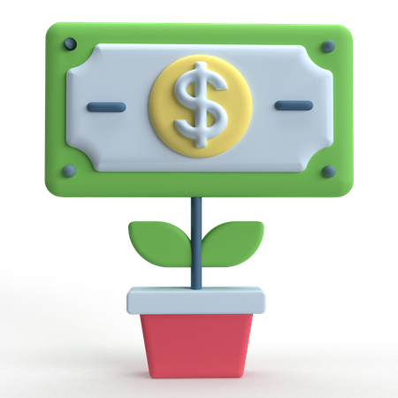 Return On Investment  3D Icon