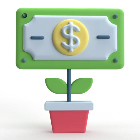 Return On Investment  3D Icon