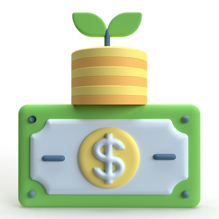 Return On Investment  3D Icon