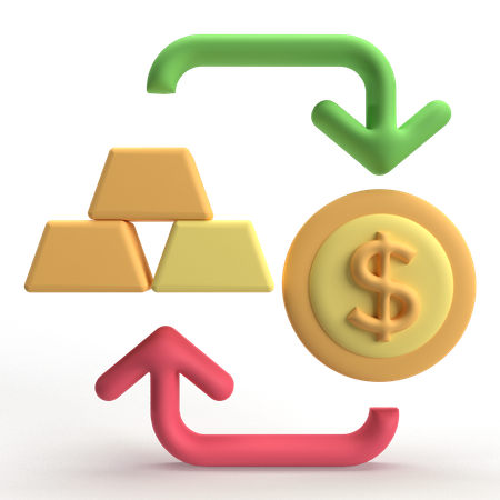 Return On Investment  3D Icon