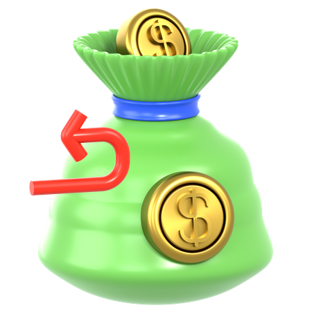 Return On Investment Roi  3D Icon