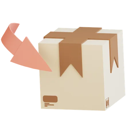 Return Package  3D Icon