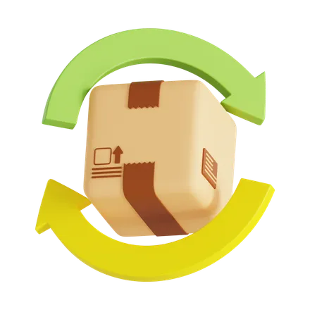 Return Package  3D Icon