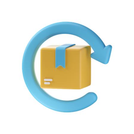 Return Package  3D Icon