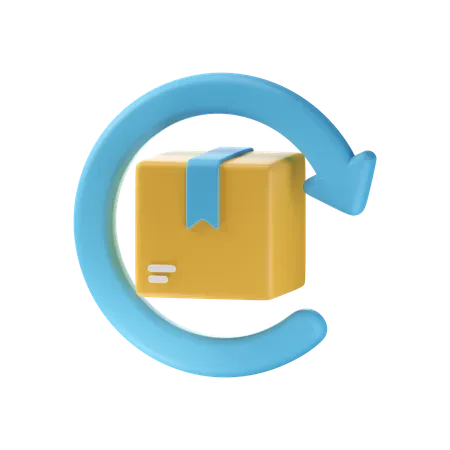 Return Package  3D Icon