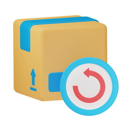 Return Package  3D Icon