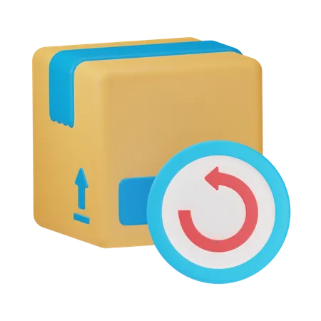 Return Package  3D Icon