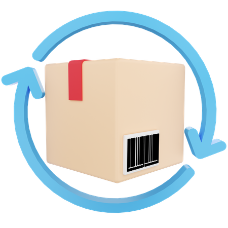 Return package  3D Icon