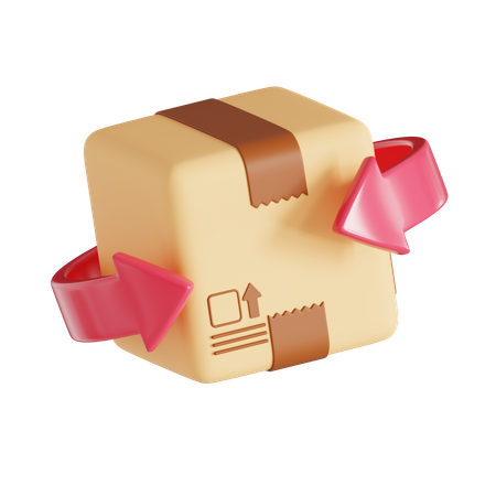 Return Package  3D Icon