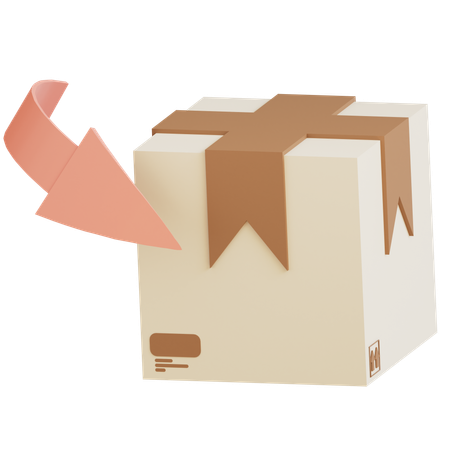 Return Package  3D Icon