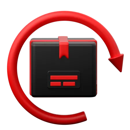 Return Package  3D Icon