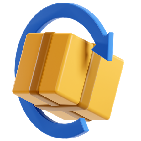 Return Package  3D Icon