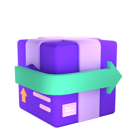 Return Package  3D Icon