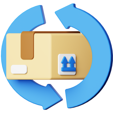 Return Package  3D Icon