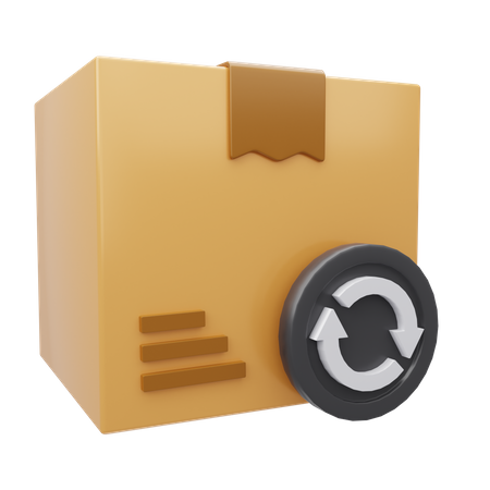 Return Package  3D Icon