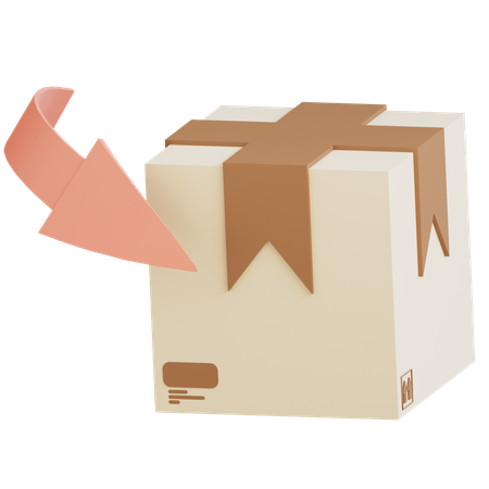 Return Package  3D Icon